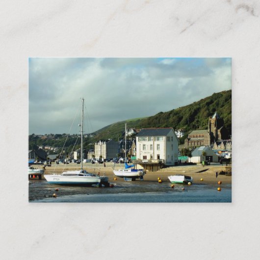 UITZICHTEN VAN WALES VISITEKAARTJE (Voorkant)