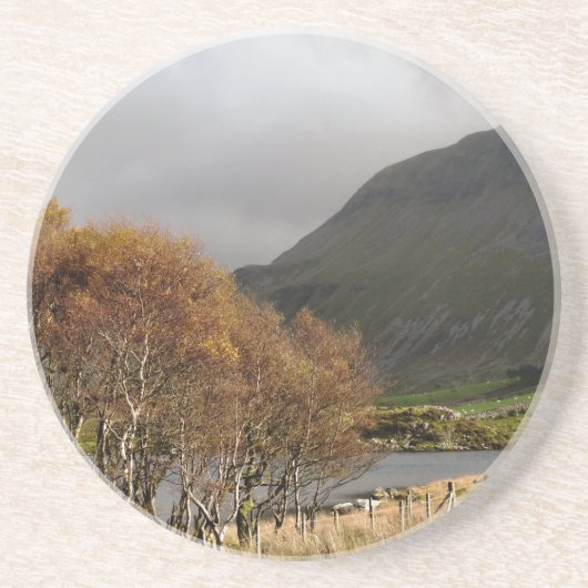 UITZICHTEN VAN WALES ZANDSTEEN ONDERZETTER (Voorkant)