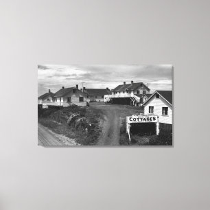 Uitzichten voor de kust van Oregon Schellenbergers Canvas Afdruk