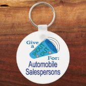 Uitzoeken voor autoverkopers sleutelhanger (Voorkant)