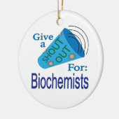 Uitzoeken voor biochemicus keramisch ornament (Links)