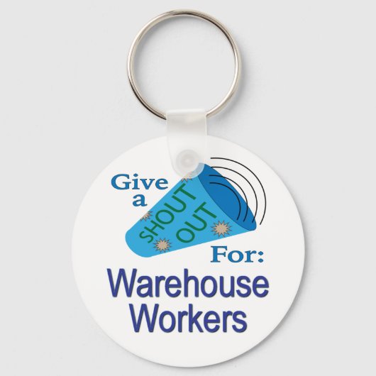 Uitzoeken voor huisarbeiders sleutelhanger (Voorkant)