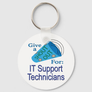 Uitzoeken voor IT-supporttechnici Sleutelhanger