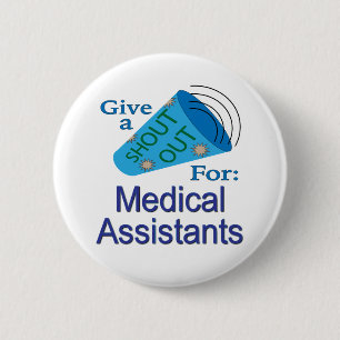 Uitzoeken voor medische assistenten ronde button 5,7 cm