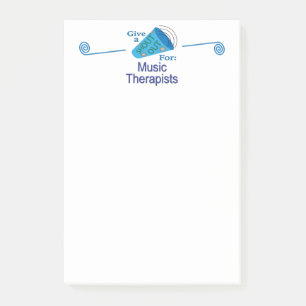 Uitzoeken voor muziektherapeuten post-it® notes