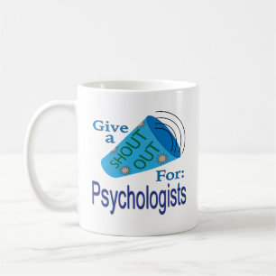 Uitzoeken voor psychologen koffiemok