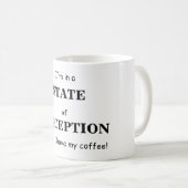 Uitzonderingsstaat KoffieMok (Voorkant rechts)