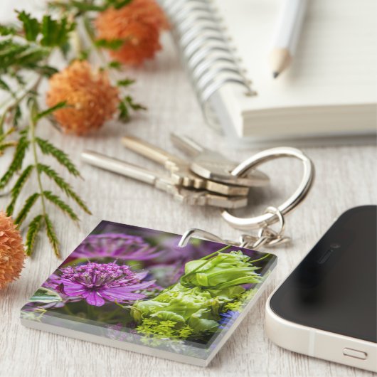 Uitzonderlijke magie van bloesems #1 sleutelhanger (Voorkant Rechts)