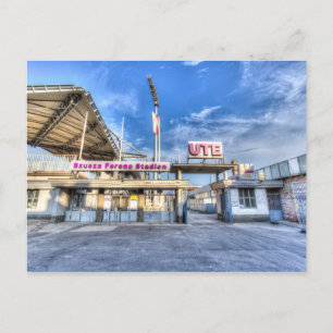  Ujpest Stadium  Briefkaart