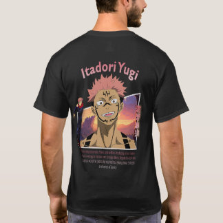 ujutsu Kaisen Graphic T-shirt | Yuji Itadori-Shirt