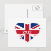 UK 2012 BRIEFKAART (Voorkant / Achterkant)
