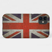UK British Flag Coque-Mate ID iPhone 5 Coque (Dos (Horizontal))