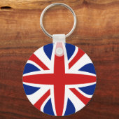 UK Fisheye Flag Sleutelhanger (Voorkant)