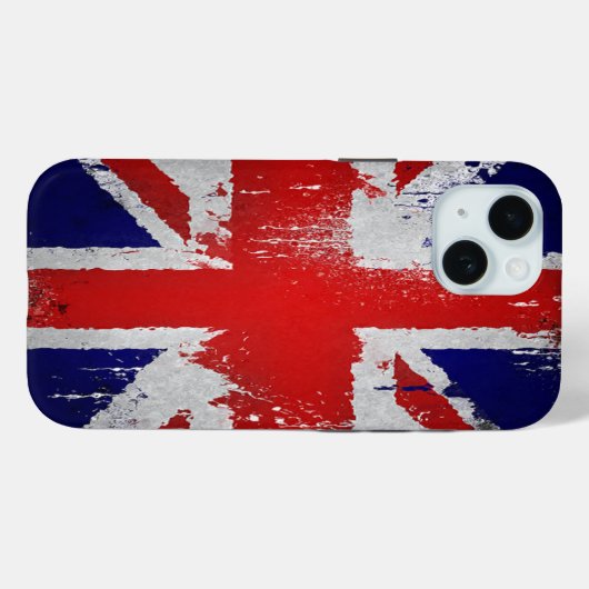 UK Flag Design iPhone hoesje,  Case-Mate iPhone Case (Achterkant (horizontaal))