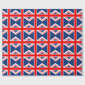 UK Flag England Cadeaupapier (Vlak)