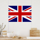 Uk Flag Poster (Keuken)