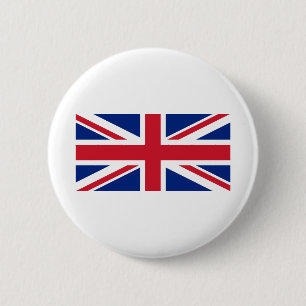 UK Flag Union Jack Ronde Button 5,7 Cm