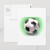 UK Football Ball Briefkaart (Voorkant / Achterkant)