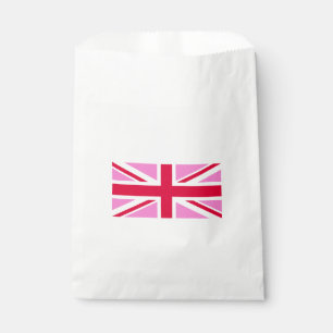 UK Gay Pride (Pink Union Jack) (Gay British Flag) Bedankzakje