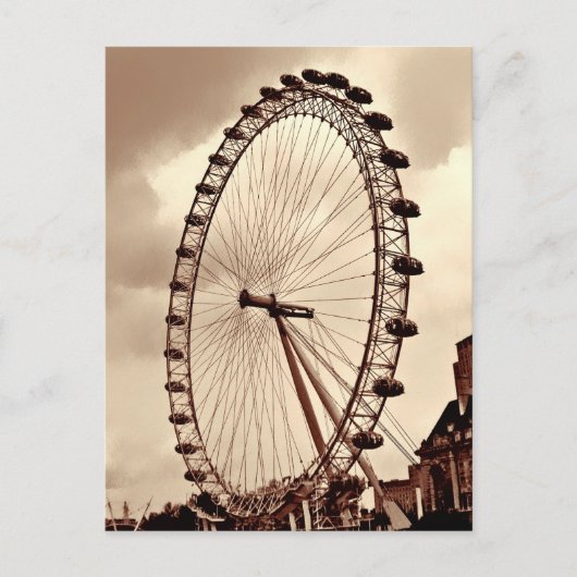 (UK)  London Eye Briefkaart (Voorkant)
