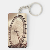 UK London Eye  Photo Sleutelhanger (achterkant)