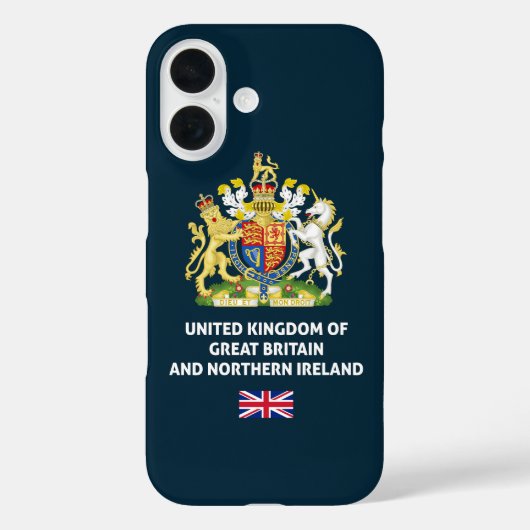 UK paspoort telefoon Case (Achterkant)