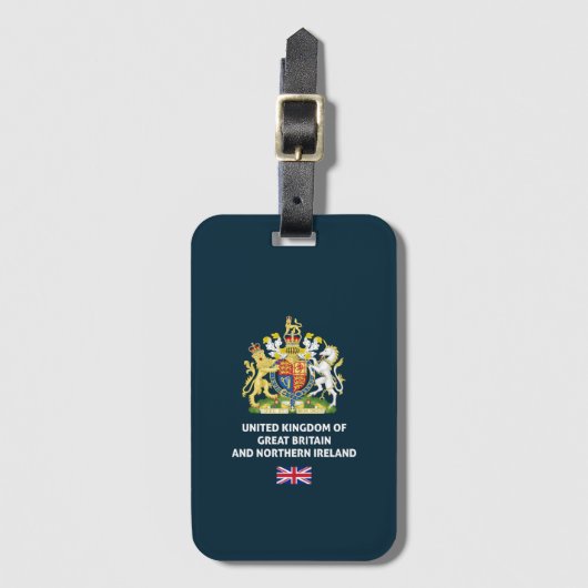 UK paspoort telefoon Case Bagagelabel (Voorkant (verticaal))