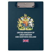 UK paspoort telefoon Case Klembord (Voorkant)