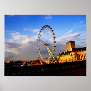 (UK) Prachtige LONDON EYE Poster