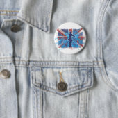 UK Punk Ronde Button 5,7 Cm (In situ)
