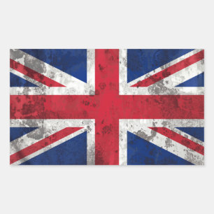 UK RECHTHOEKIGE STICKER
