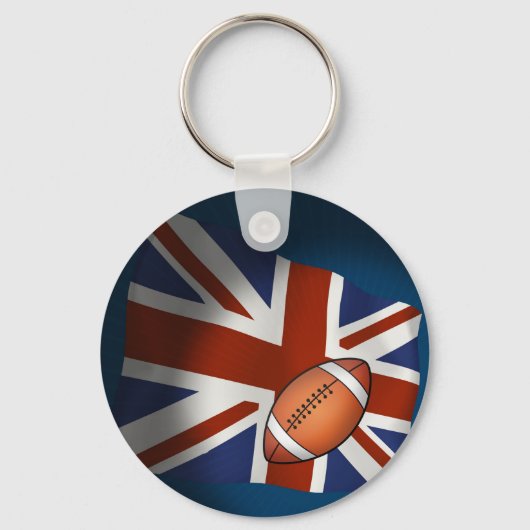 UK Rugby Sleutelhanger (Voorkant)