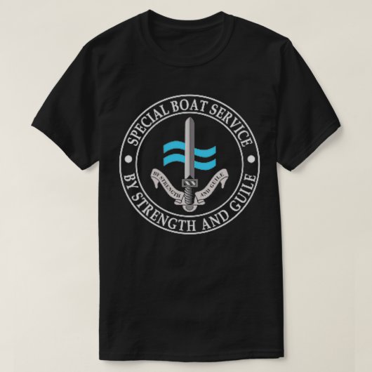 UK Special Boat Service SBS-shirt T-shirt (Design voorkant)