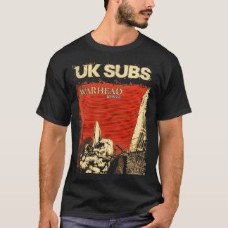 Uk Subs Warhead Band Punkerock T-shirt