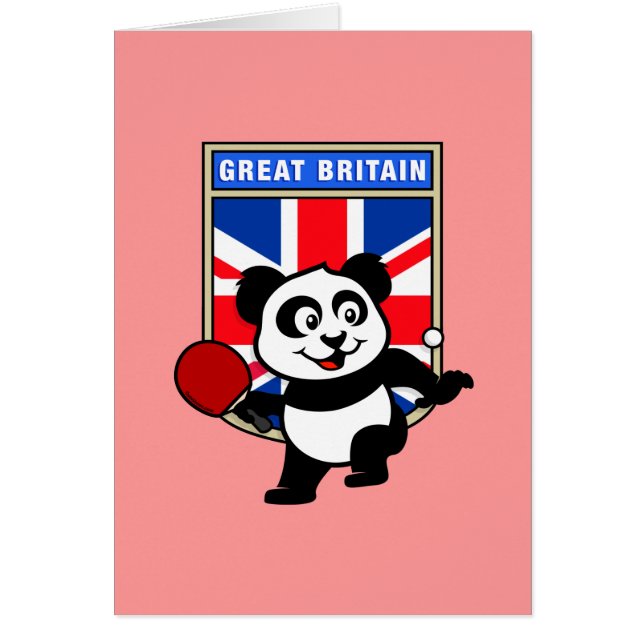 UK Table Tennis Panda (Voorkant)