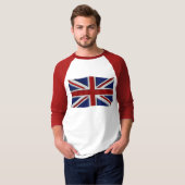 UK UNION JACK BRITISH FLAG Patriotic Shirt (Voorkant volledig)