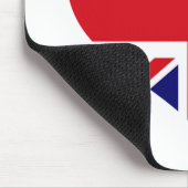 UK Union Jack Muismat (Hoek)