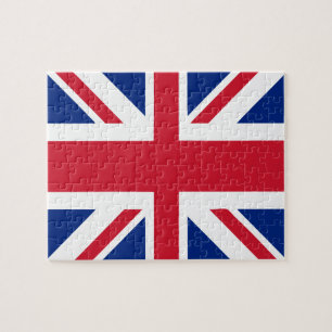 UK United Kingdom Union Jack Flag Legpuzzel