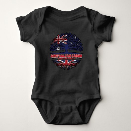UK Verenigd Koninkrijk Australië Romper (Voorkant)