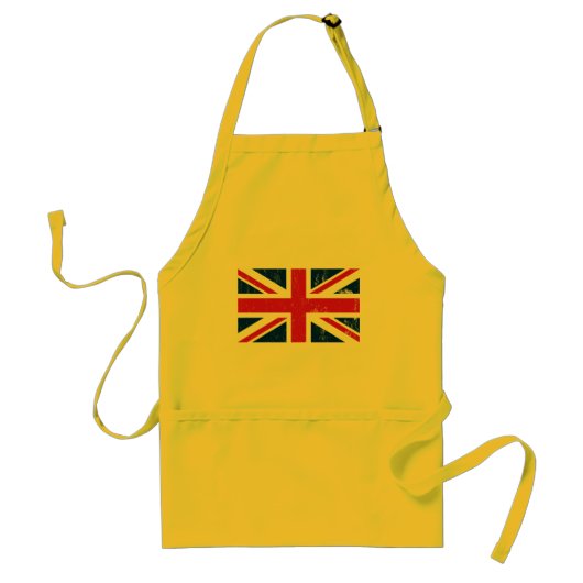 UK Verenigd Koninkrijk Engeland Engels Vlag Standaard Schort (Voorkant)