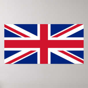 UK Verenigd Koninkrijk Royal Union Jack Flag Poster