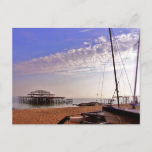 (UK) Vieux Brighton Pier Carte postale
