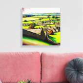 UK Village Canvas (Insitu (Woonkamer))