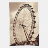 (UK) Vintage London Eye Theedoek (Verticaal)
