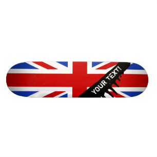 UK Vlag Skateboard