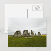 UK, Wiltshire, Stonehenge Briefkaart (Voorkant / Achterkant)