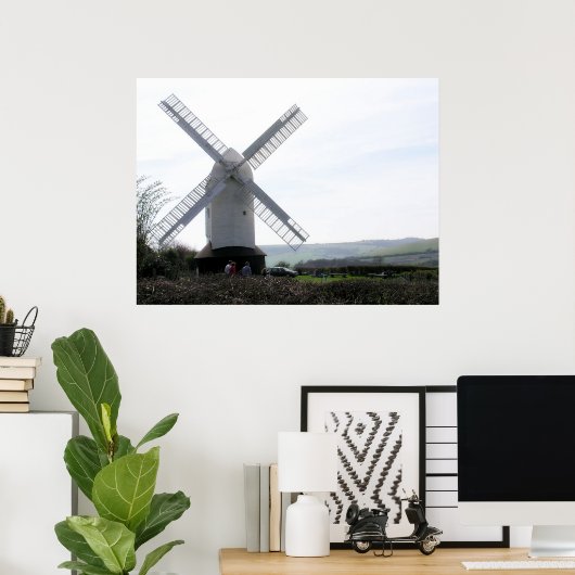(UK) Windmill Print & Poster (Bureau à domicile)