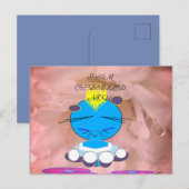 UKAT IK BEN NU ONTSPANNEN BRIEFKAART (Voorkant / Achterkant)