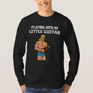 Uke I Am Your Father Kleine Gitaar Vrede Liefde T-shirt