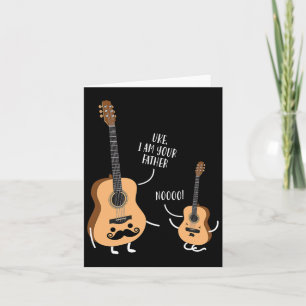 Uke Ik Ben Je Vader T Shirt Ukulele Gitaar Kaart